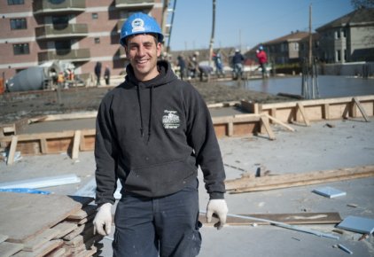 Le métier de cimentier-applicateur Les cimentiers-applicateurs travaillent généralement pour des entrepreneurs spécialisés... (PHOTO DAVID BOILY, LA PRESSE)