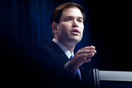 Marco Rubio a dans un premier temps exclu... (Photo: Brendan Smialowski, Archives The New York Times)