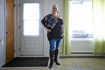 Chirurgie bariatrique: 4 femmes témoignent Lucie Déry, 34 ans... (Photo Marco Campanozzi, La Presse)