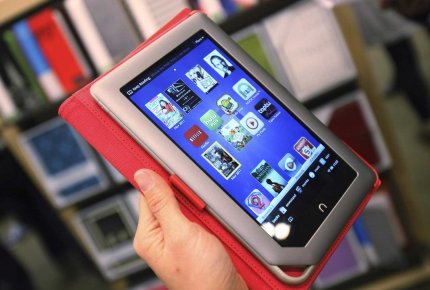 Microsoft remet un pied dans l'édition numérique La liseuse Nook pourrait consituer un atout pour... (Photo Reuters)