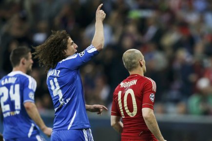 David Luiz, de Chelsea.... (Photo Wolfgang Rattay, Reuters)
