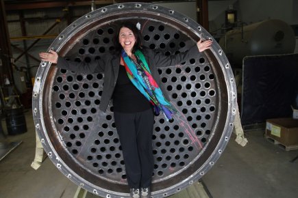 Dans les règles de l'art Nancy Simoneau a pris en main l'entreprise fondée par... (Photo Stéphane Champagne, collaboration spéciale)