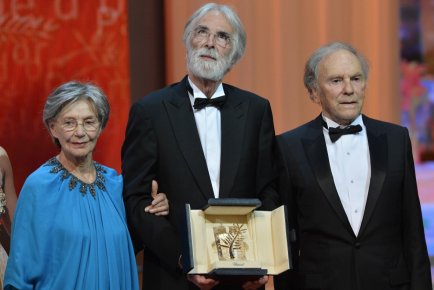 Michael Haneke a remporté la Palme d'or du... (AFP)