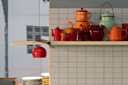De nouvelles idées pour votre cuisine Le charme «artisanal» des nouveaux carreaux Bitten, du... (Photo fournie par Mutina)