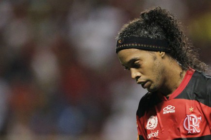 Ronaldinho... (Photo Ricardo Moraes, Reuters)