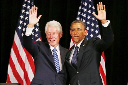 Les relations entre le président Obama (à droite)... (Photo: Larry Downing, Reuters)