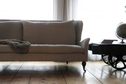 Matière à déco dernier cri Sofa Lauren, dessiné par Lysanne Pépin (production Collection... (Photo fournie par Thepepinshop)