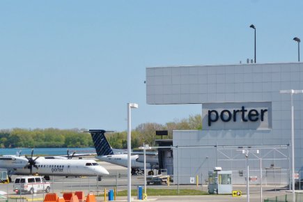 Grève possible chez Porter L'Union des consommateurs et Porter Airlines ont fait... (Photo: Étienne Fortin-Gauthier, archives la Voix de l'Est)