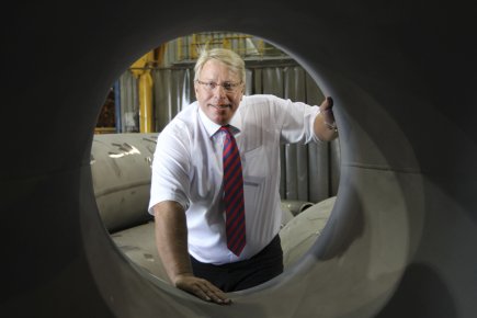 Ezeflow renoue avec la croissance Pierre Latendresse est le coprésident d'Ezeflow, entreprise dont... (Photo Stéphane Champagne, collaboration spéciale)