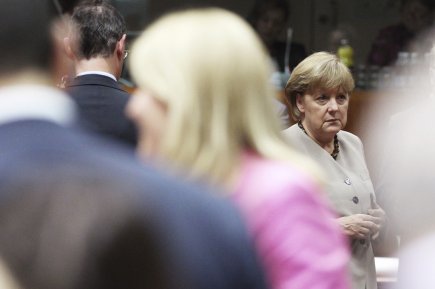 Sommet européen: Merkel contre le reste de l'Europe Jusqu'à présent, les autres dirigeants européens ont évité... (Photo Reuters)