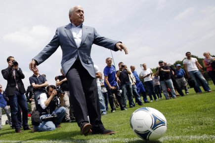 Le président de la FIFA, Sepp Blatter.... (Photo: Reuters)