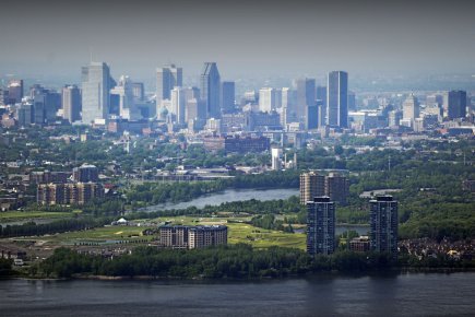 Montréal est loin d'être en panne La croissance économique a été au rendez-vous à... (Photo Bernard Brault, La Presse)