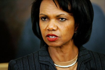 Condoleeza Rice, photographiée le 10 décembre 2007.... (Photo: Chip Somodevilla, Archives Getty Images)