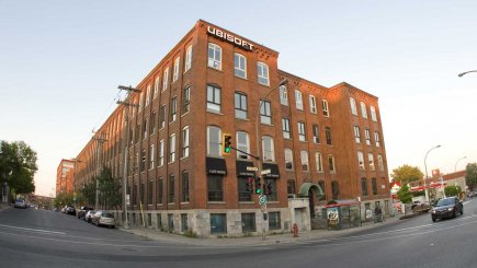 Certification Entreprise en santé: forts gains de productivité Ubisoft (bureau montréalais sur notre photo) fait partie... (Photo David Boily, La Presse)