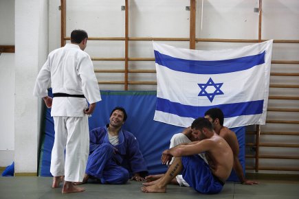 Sur la photo, des athlètes israéliens s'entraînent au... (Photo: archives Reuters)