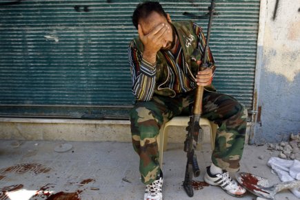 Un soldat rebelle syrien à Alep, capitale économique... (PHOTO REUTERS)