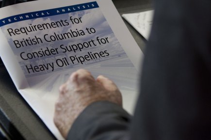 Northern Gateway: passage au nord plutôt qu'à l'ouest? Plutôt que de faire passer le futur oléoduc... (Photo La Presse Canadienne)