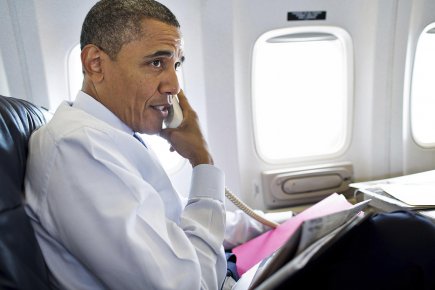 Sur cette photo du 1er août, Barack Obama... (Photo: Reuters)