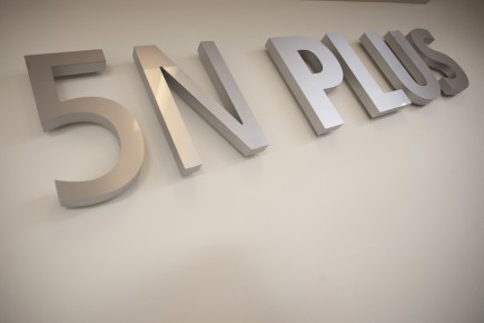 5N Plus en pleine bataille juridique 5N Plus, leader mondial dans la production de... (PHOTO IVANOH DEMERS, LA PRESSE)