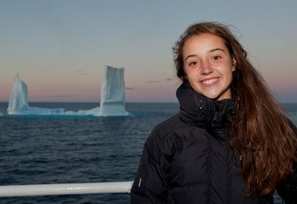 La fin d'une aventure polaire extraordinaire La jeune Gatinoise Marine Poirier-Defoy a pu voir... (Courtoise)