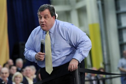 Le gouverneur du New Jersey Chris Christie (ici,... (Photo Mel Evans, AP)