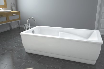 Petit espace, petit bain Les modèles Rose et Sublime (ci-dessus) sont réduits... (Photo fournie par Oceania)