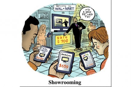 Lorsque le magasin devient une salle d'exposition « De 30 à 60% des gens qui... (IMAGE TIRÉE DU SITE ADEXCHANGER)