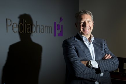 Pediapharm: Pharmaceutique pour les enfants qui voit grand Sylvain Chrétien, président de Pediapharm, a eu l'idée de... (Photo Martin Chamberland, La Presse)
