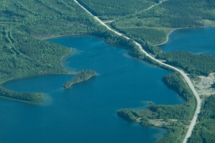 Route des Monts Otish: Québec a sous-estimé les problèmes Québec a confirmé en août 2011 qu'il allait... (Photo Hugo-Sébastien Aubert, archives La Presse)