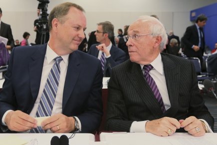 Fusion Bell-Astral: un refus en bloc et sans appel George Cope, président et chef de la direction... (Photo Christinne Muschi, archives REUTERS)