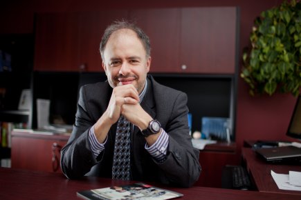 Des diplômés recherchés Éric Germain est responsable du Centre institutionnel de... (PHOTO ÉDOUARD PLANTE-FRÉCHETTE, LA PRESSE)