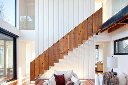 L'escalier fait la pièce Un escalier peut, à lui seul, meubler un... (Photo fournie par OSA Images)