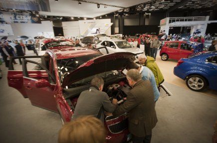 Salons et expositions: Un marché en mutation Le Salon international de l'auto est l'un des... (Photo André Pichette, archives La Presse)