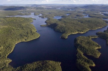 Le PQ comprend l'importance du Nord, dit la Nationale Photo prise dans la région du réservoir Caniapiscau... (Photo Archives La Presse)