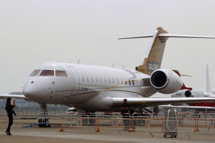 Global fait les beaux jours de Bombardier «C'est incontestablement une commande historique pour Bombardier», a... (Photo Reuters)