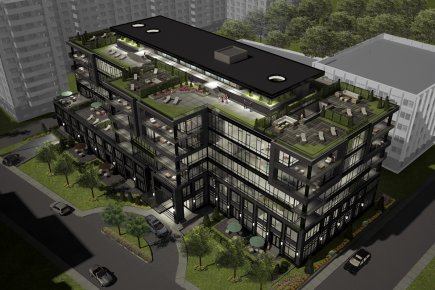 Vivre au coeur de Westmount Le 215 Redfern comptera 62 appartements en copropriété... (Illustration fournie par Andres Escobar & Associés)