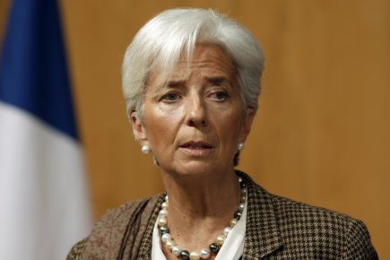 Christine Lagarde, la directrice générale du FMI.... (PHOTO CHARLES PLATIAU, REUTERS)