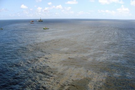 Fuites de pétrole au Brésil: Chevron versera 155 millions En novembre 2011, quelque 3 000 barils de... (Photo : archives AFP)