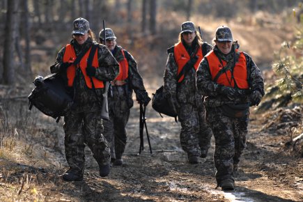La chasse sportive au Québec: un marché d'un demi-milliard Selon une étude de la firme SOM, les... (Photo : Bernard Brault, archives La Presse)