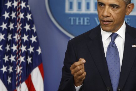 Mur budgétaire: négociations infructueuses, la tension monte à Washington Selon Barack Obama, ses adversaires politiques, qui contrôlent... (Photo : Jonathan Ernst, Reuters)