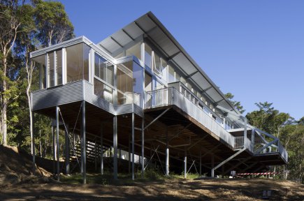Visite libre: l'expérience australienne La maison Tinbeerwah, complétée en septembre 2012 par... (Photo fournie par Robinson)