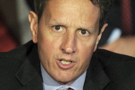 Geithner laisse l'économie américaine en meilleure forme M. Geithner, qui a passé pratiquement toute sa... (Photo Jewel Samad, Agence France-Presse)