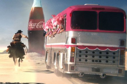 Comment se faire voir au Super Bowl La publicité de Coca-Cola est parmi les plus... (Photo AP/Coca-Cola)