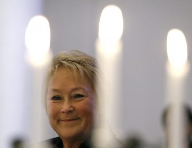 Marois saluée à Londres par un vieil ennemi Pauline Marois lors d'un dîner à la Chambre de... (Kirsty Wigglesworth)