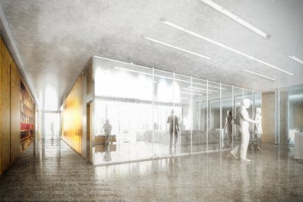 Nouveau siège social pour les architectes Projet pour le nouveau siège social de l'Ordre... (Image fournie par l'Ordre des architectes du Québec)