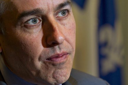 Le Québec en meilleure posture que l'Ontario Nicolas Marceau, ministre des Finances en entrevue à... (PHOTO OLIVIER JEAN, LA PRESSE)