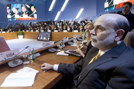 Le G20 «déterminé» face aux multinationales qui échappent à l'impôt À l'avant-plan de cette photo prise lors du... (Photo: AP)