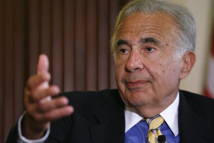 Carl Icahn continue à «secouer» Wall Street Dans la seule journée de jeudi, Carl Icahn... (Photo Reuters)