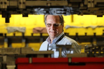 Quand formation rime avec innovation André Beauregard est coordonnateur aux ressources humaines... (PHOTO STÉPHANE CHAMPAGNE, COLLABORATION SPÉCIALE)
