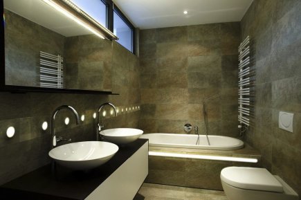 Innovante planète design Les tuiles-luminaires Kano mettent l'accent sur le mur... (Photo fournie par Design Clinique)